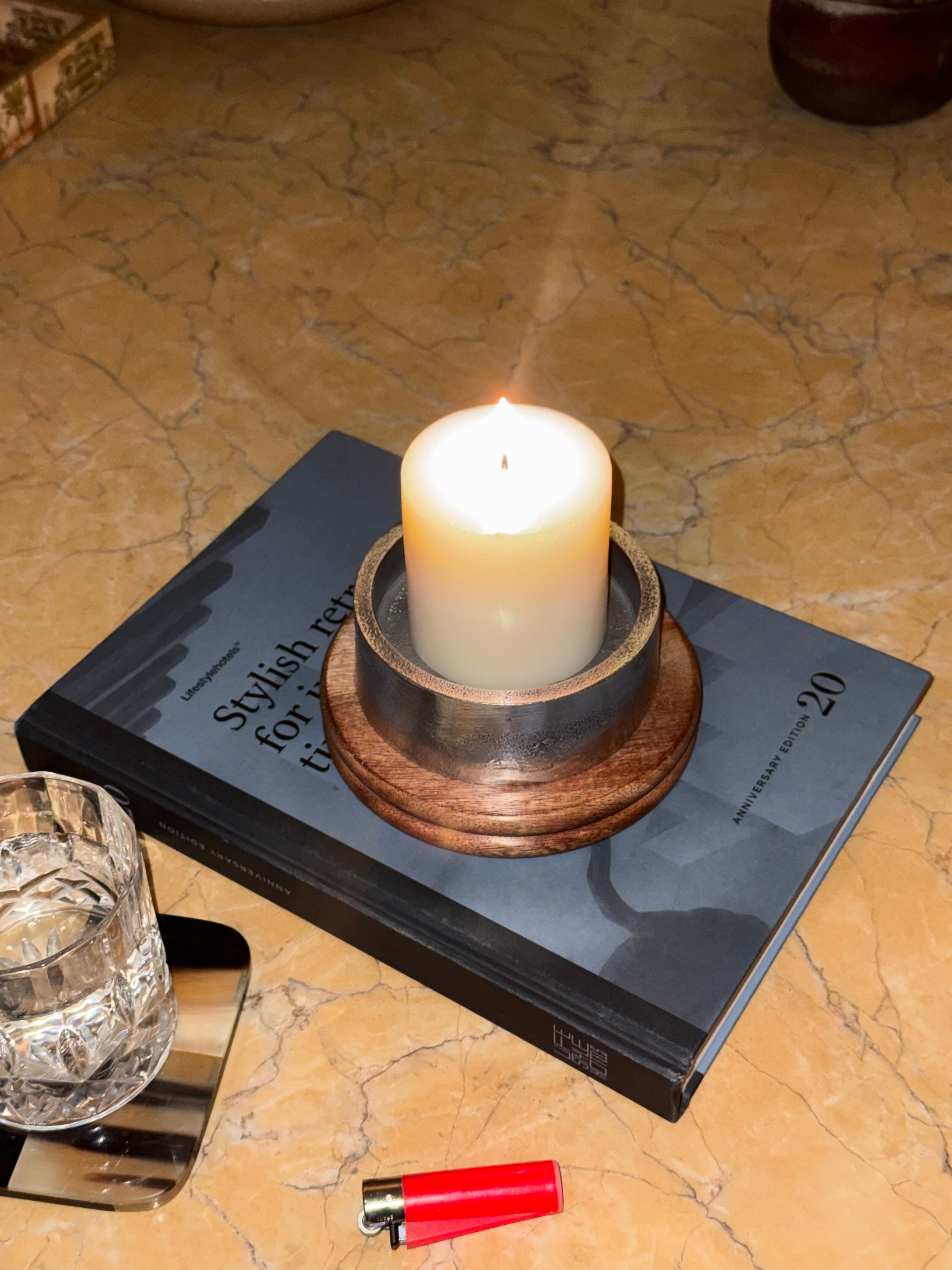 Tron Candle Holder Set of 5
