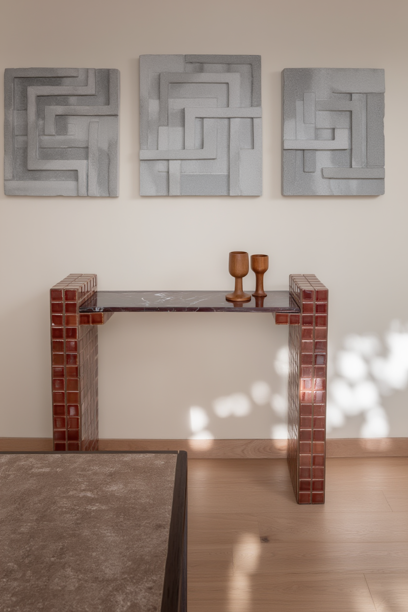 Blockette Console Table