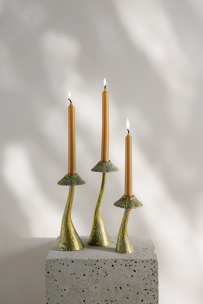 Shroom Candle Holder Set