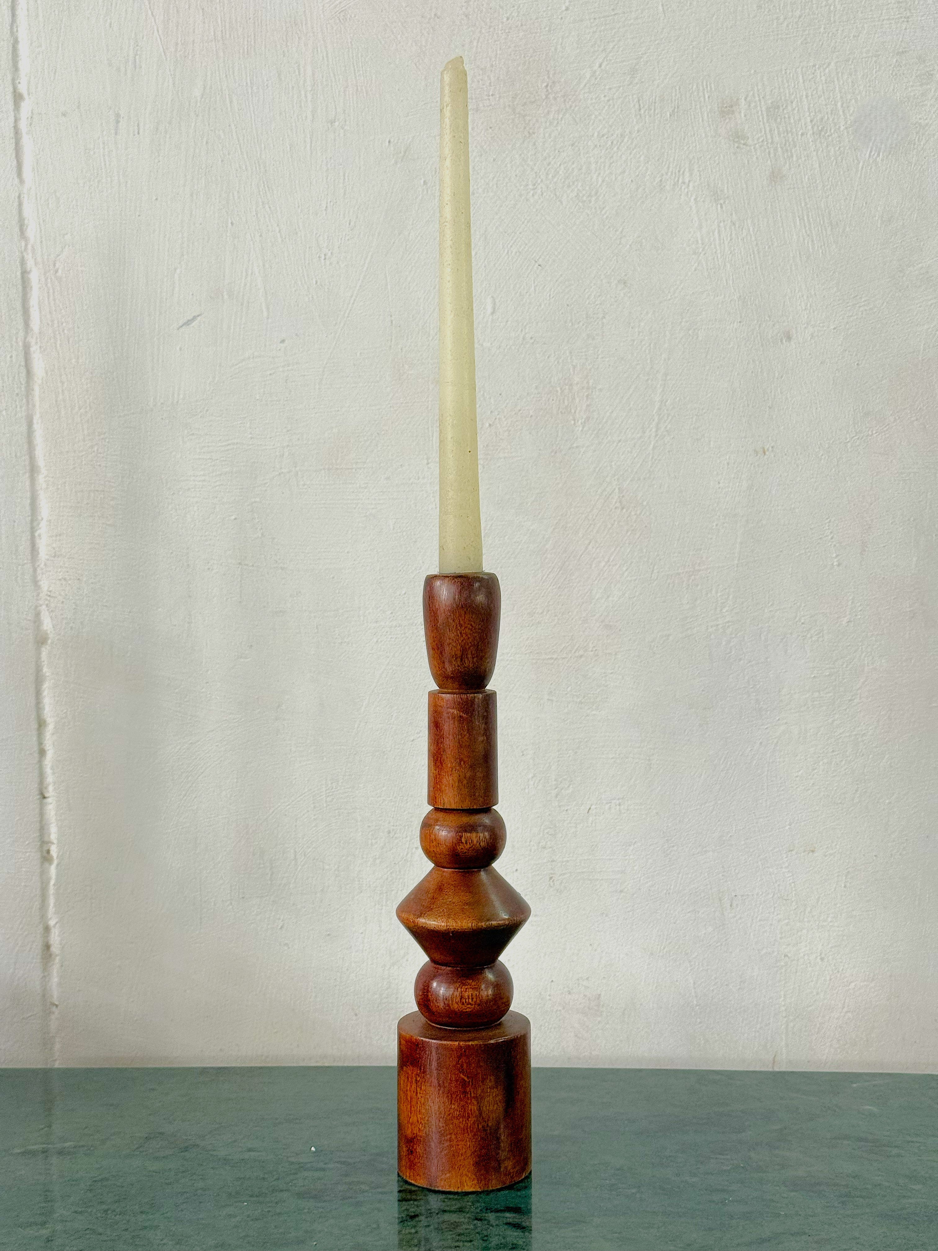Totem Candle Holders Set of 4