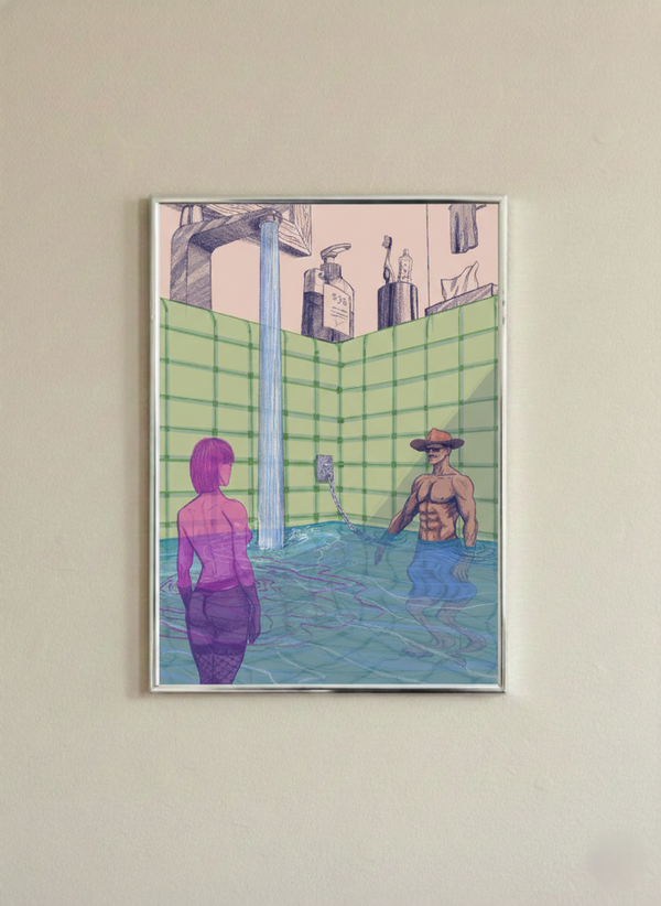 Embrace or Escape Framed Artwork