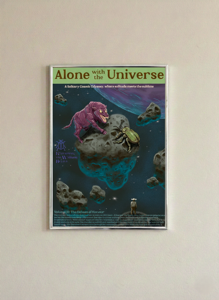 Alone with the Universe (Volume 3) Framed Artwork