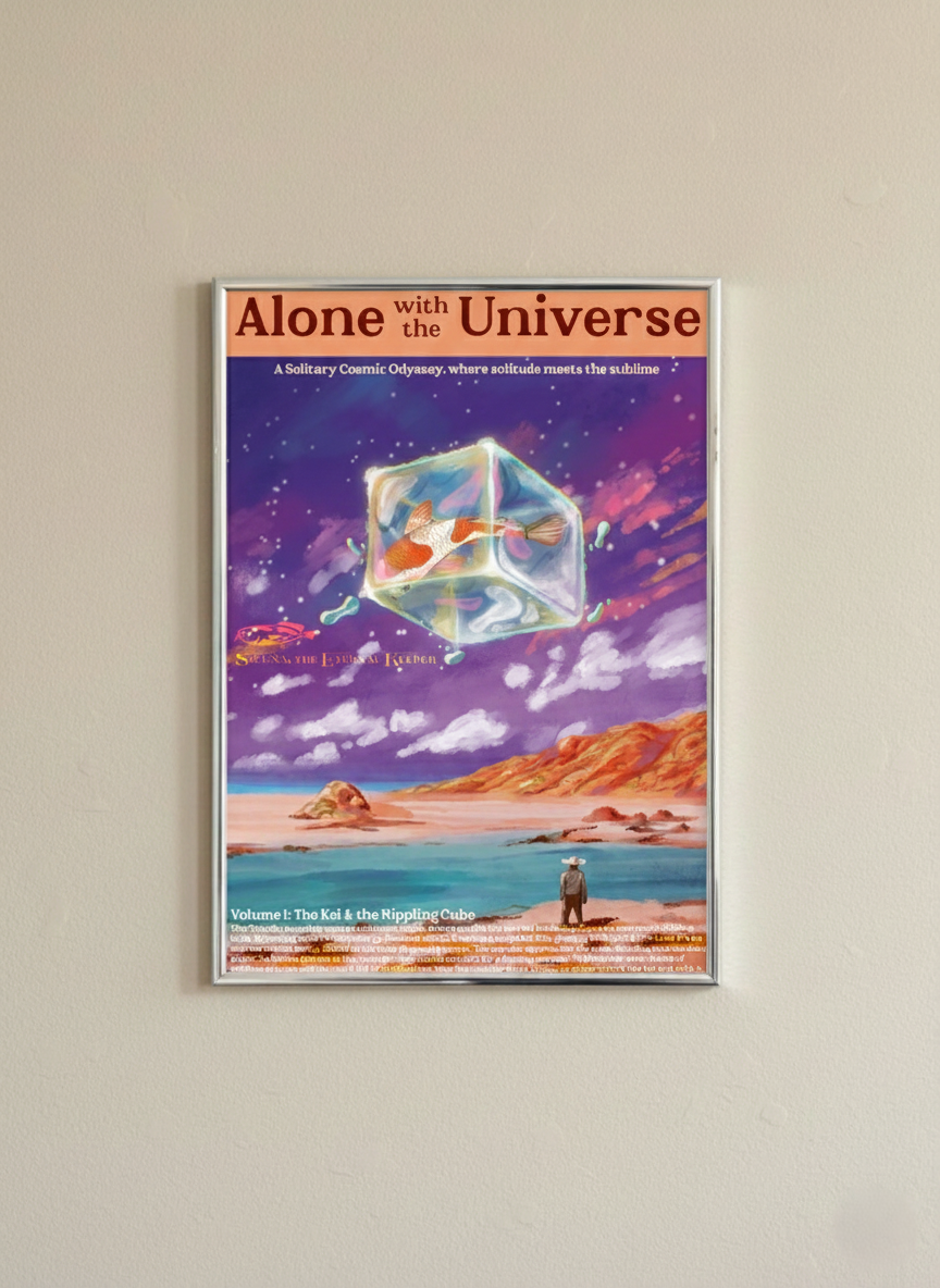 Alone with the Universe (Volume 1) Framed Artwork