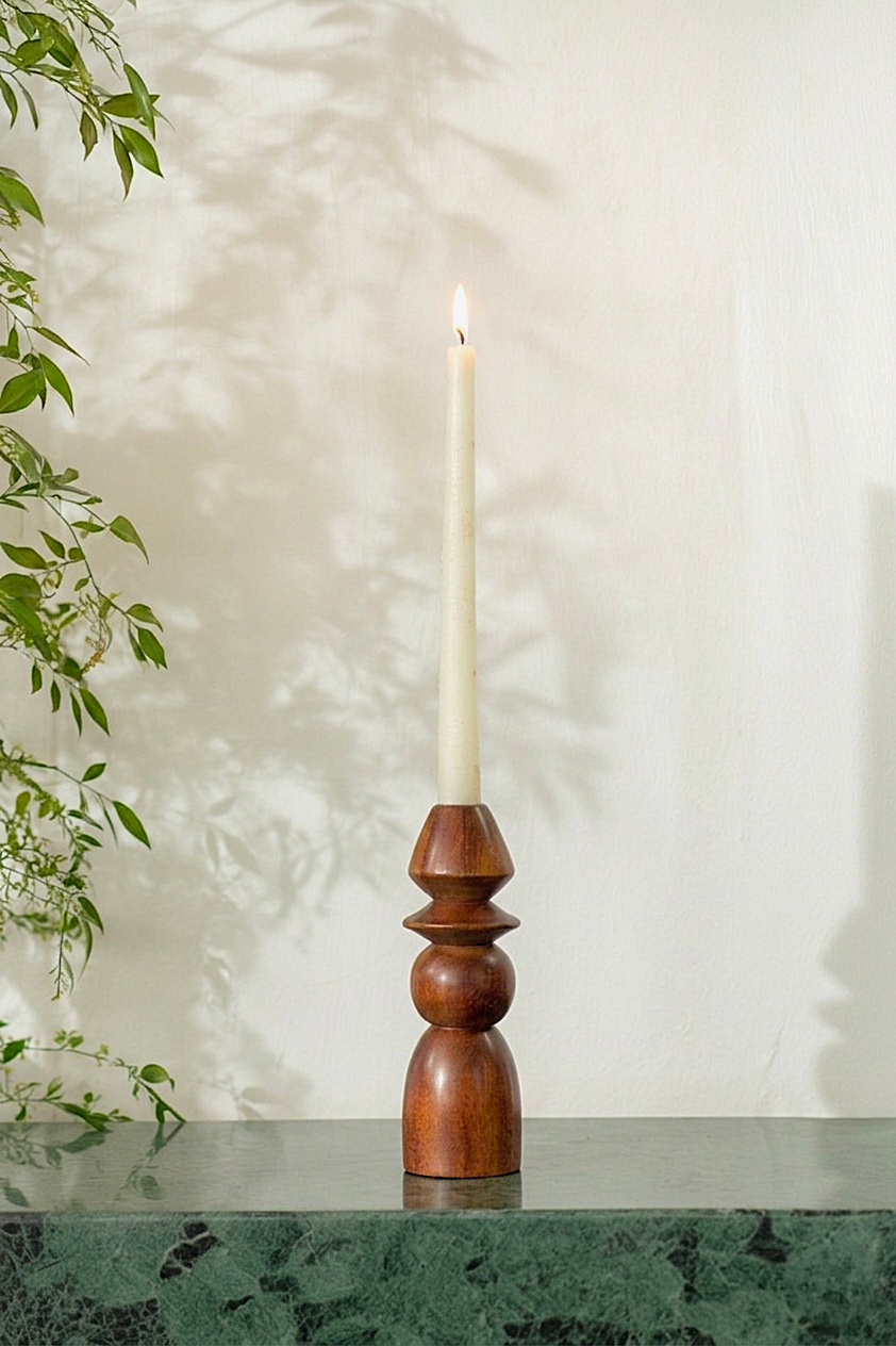 Totem Candle Holders Set of 4