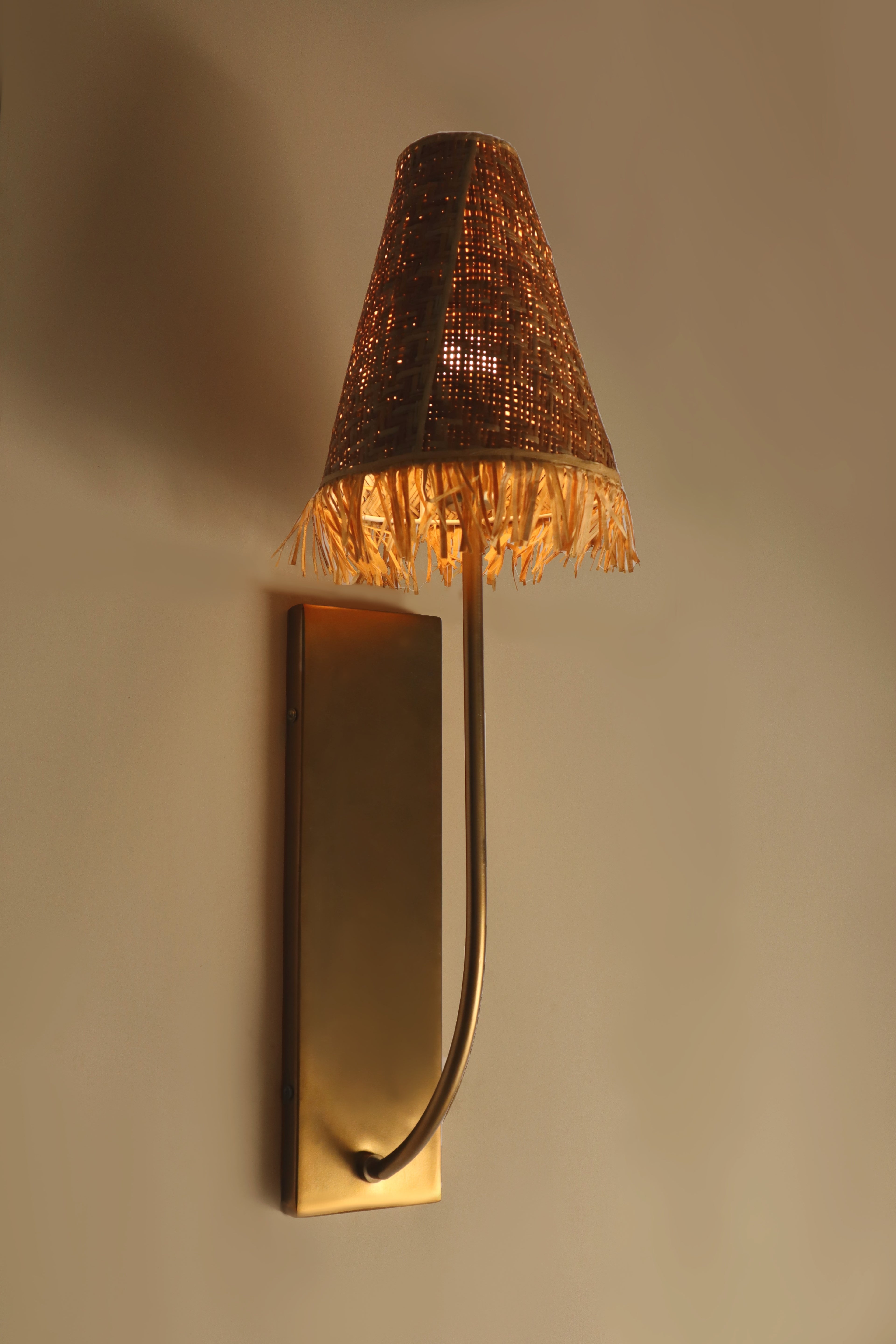 Reed Wall Lamp